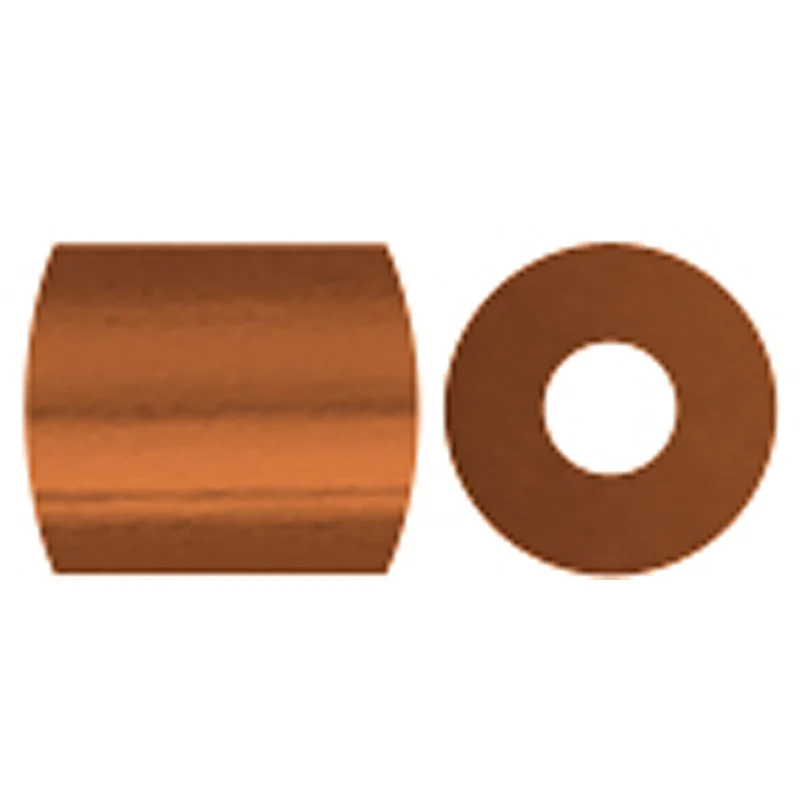 Fotoperlen, Größe 5x5 mm, Lochgröße 2,5 mm, medium, Hellbraun (20), 1100 Stk/ 1 Pck [HOB-755200]