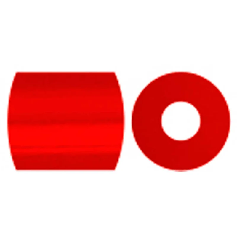Fotoperlen, Größe 5x5 mm, Lochgröße 2,5 mm, medium, Rot(19), 1100 Stk/ 1 Pck [HOB-755190]