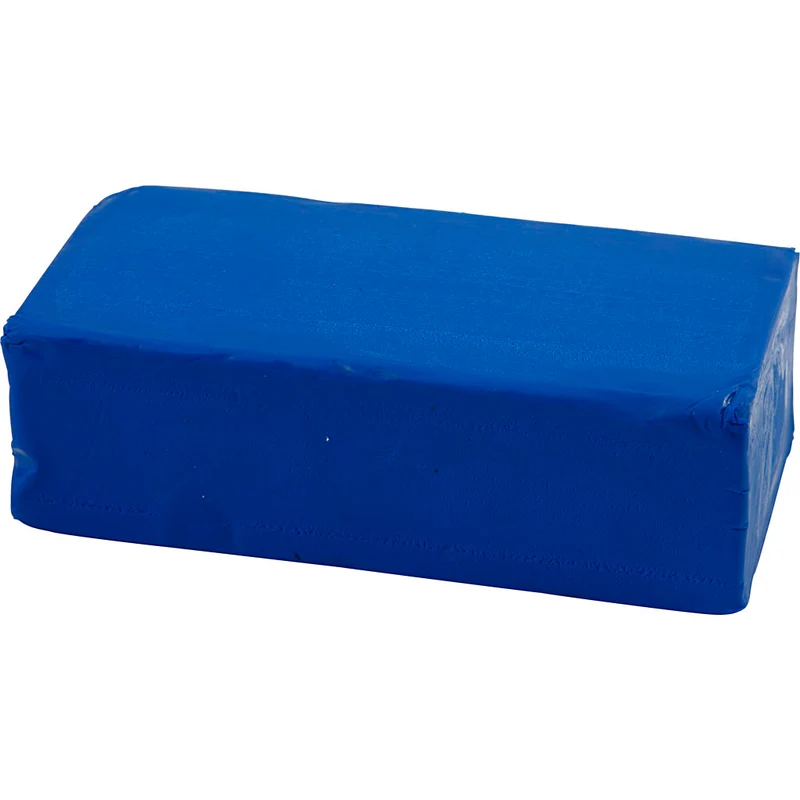 Knetmasse, Größe 13x6x4 cm, Blau, 500 g/ 1 Pck [HOB-78684]