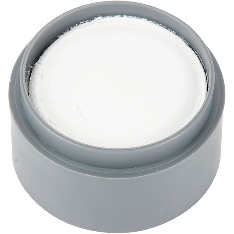 Grimas Gesichtsschminke, Weiß, 15ml/ 1 Dose [HOB-77010]
