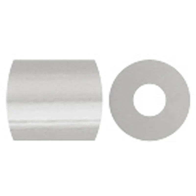 Bügelperlen, Größe 5x5 mm, Lochgröße 2,5 mm, medium, Transparent Weiß (32264), 1100 Stk/ 1 Pck [HOB-751320]