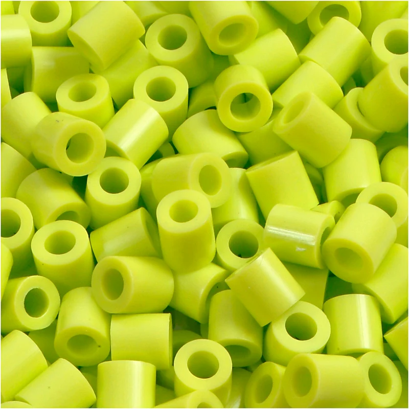 Bügelperlen, Größe 5x5 mm, Lochgröße 2,5 mm, medium, Mintgrün (32241), 1100 Stk/ 1 Pck [HOB-751090]