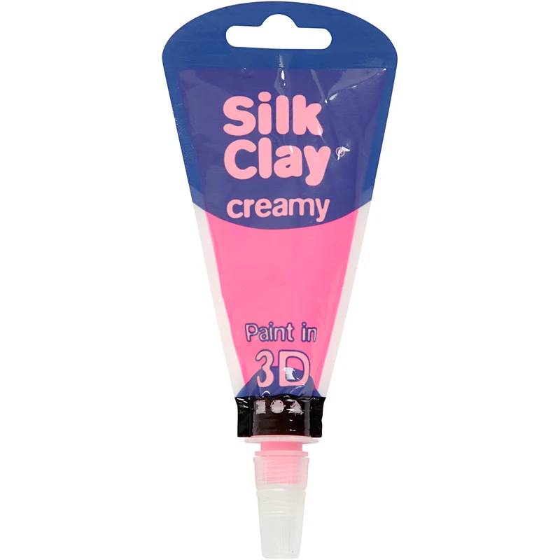 Silk Clay® Creamy , Neonpink, 35 ml/ 1 Stk [HOB-74115]