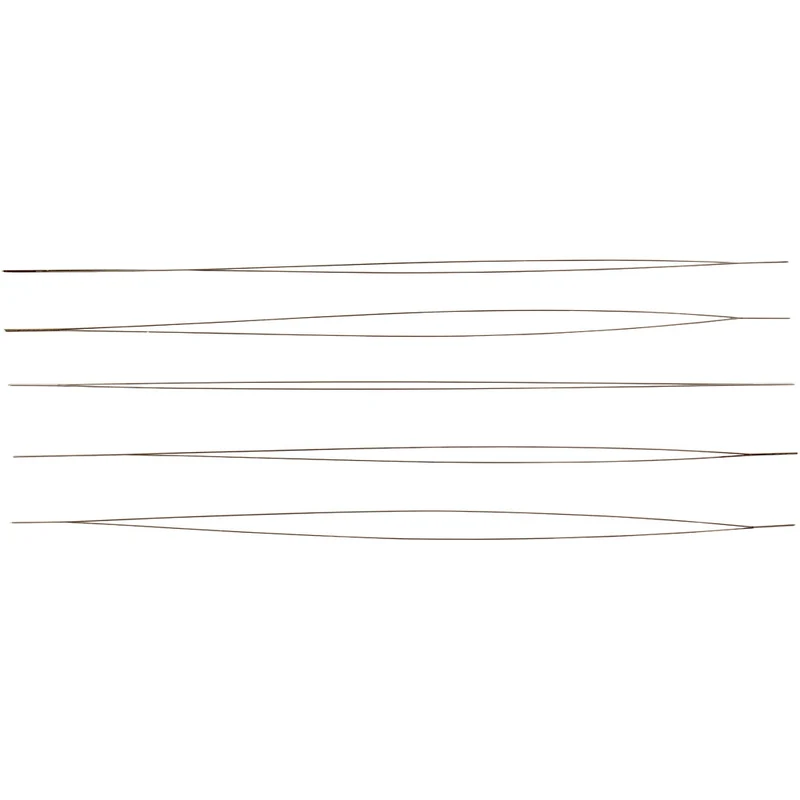 Perlennadel, L 12 cm, Dicke 0,25 mm, 5 Stk/ 1 Pck [HOB-61622]