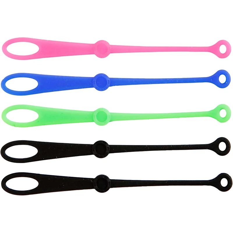 Schlüsselband, L 10,5 cm, B 1 cm, 5 Stk/ 1 Pck [HOB-615870]