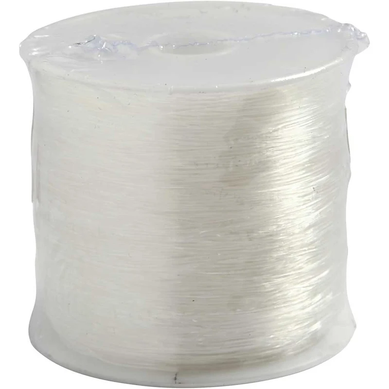 Elastische Schnur, rund, Dicke 0,5 mm, 100 m/ 1 Rolle [HOB-61540]