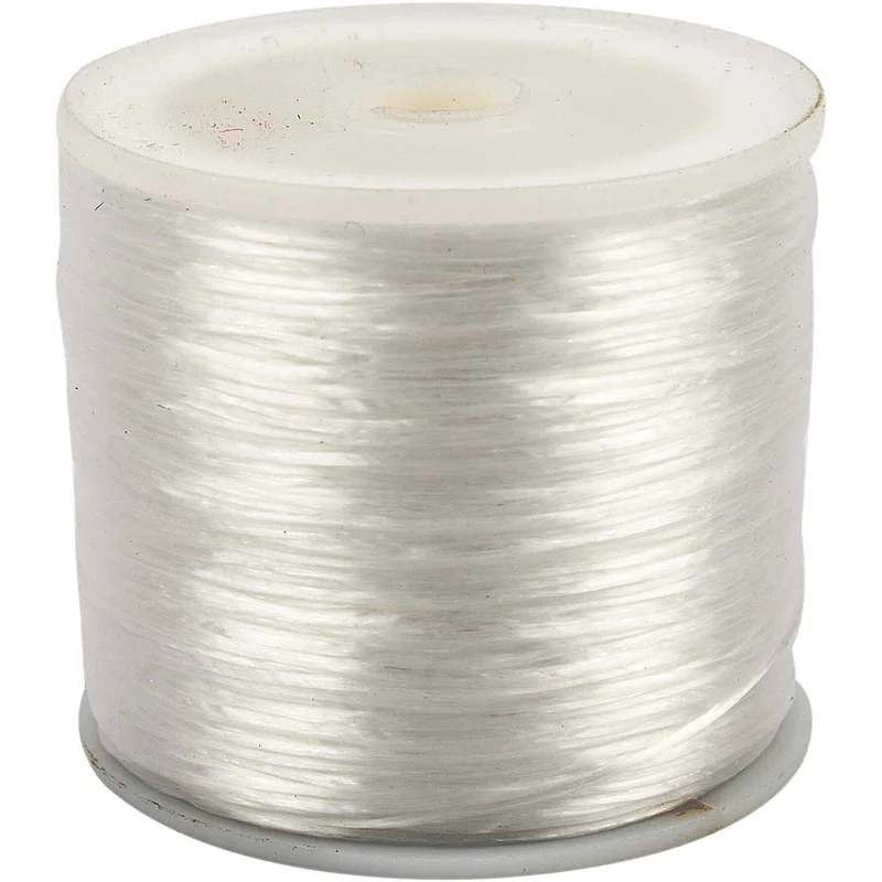 Elastische Schnur, flach, Dicke 1 mm, 100 m/ 1 Rolle [HOB-61534]