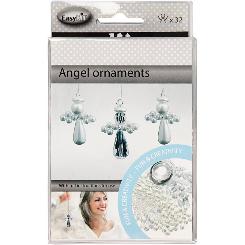 Engel-Anhänger, H 2,8 cm, 32 Stk/ 1 Pck [HOB-62092]