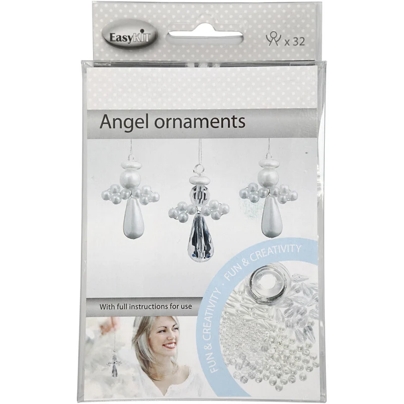 Engel-Anhänger, H 2,8 cm, 32 Stk/ 1 Pck [HOB-62092]