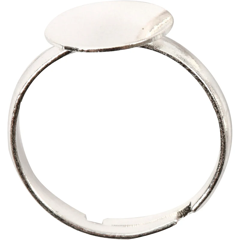 Fingerring, Versilbert, 3 Stk/ 1 Pck [HOB-613110]