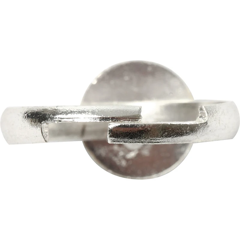 Fingerring, Versilbert, 3 Stk/ 1 Pck [HOB-613110]