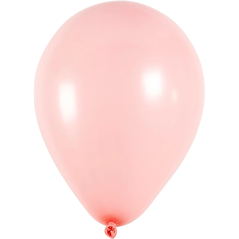 Ballons, rund, D 23 cm, Rosa, 10 Stk/ 1 Pck [HOB-59162]