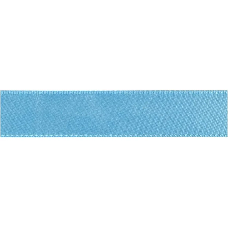 Satinband, B 20 mm, Hellblau, 6 m/ 1 Rolle [HOB-524716]