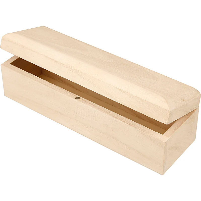 Längliches Holzkästchen, Größe 20x6x6 cm, 1 Stk [HOB-577330]