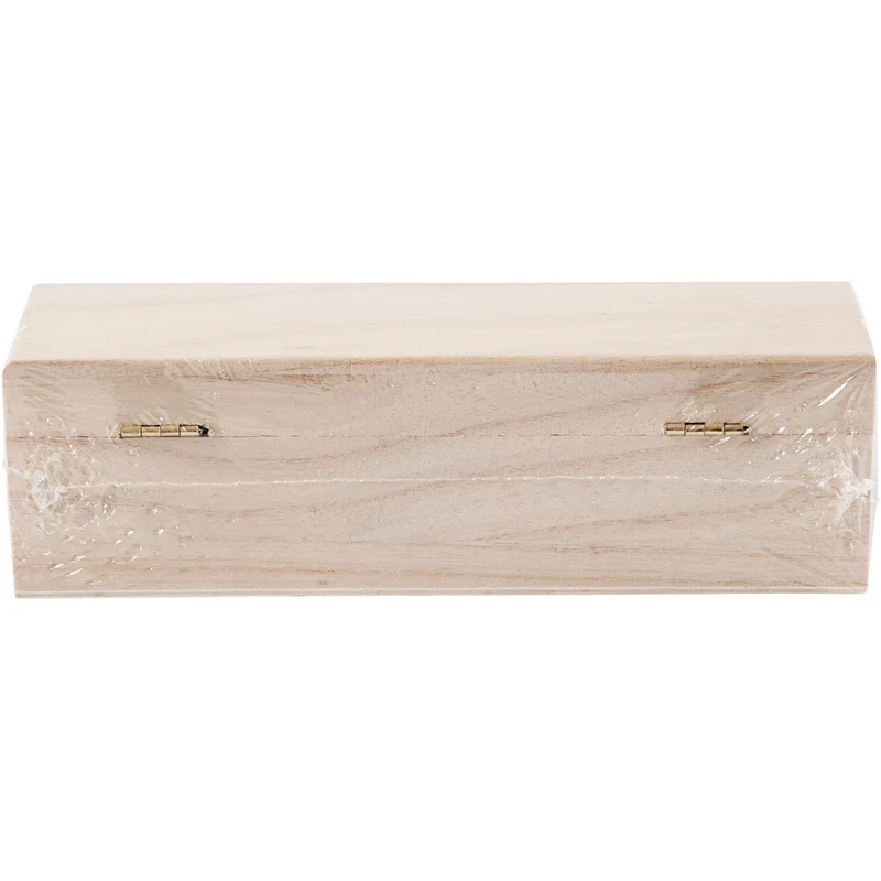 Längliches Holzkästchen, Größe 20x6x6 cm, 1 Stk [HOB-577330]