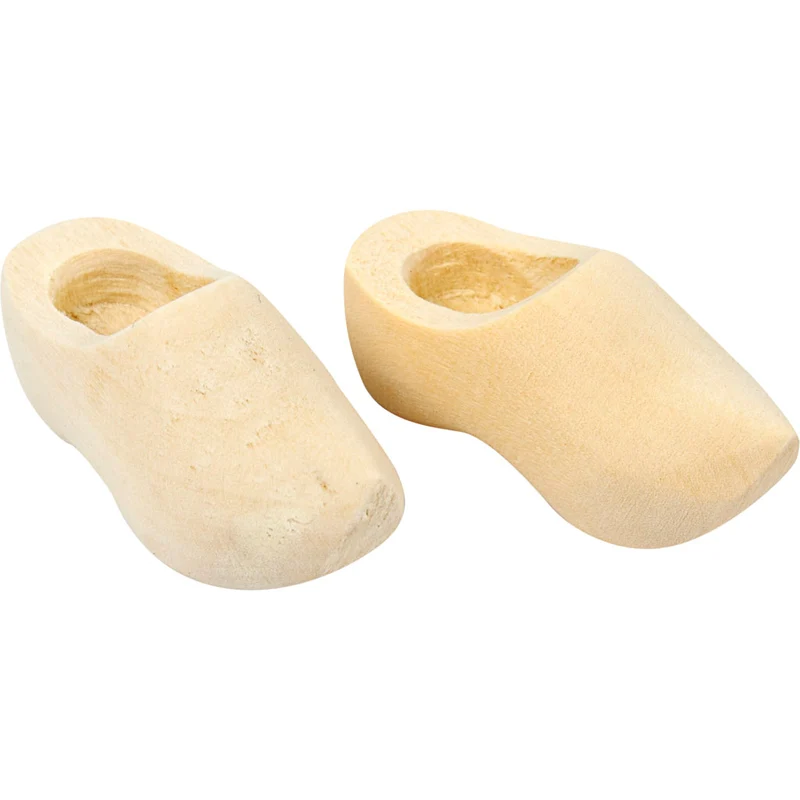 Niederländische Holzschuhe, L 40 mm, 2 Paar/ 1 Pck [HOB-561043]