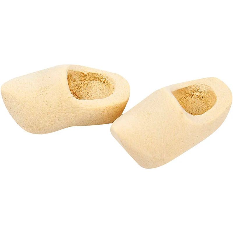 Niederländische Holzschuhe, L 30 mm, 2 Paar/ 1 Pck [HOB-561033]