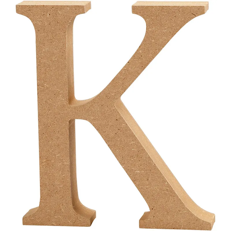 Buchstabe, K, H 8 cm, Dicke 1,5 cm, 1 Stk [HOB-56370]
