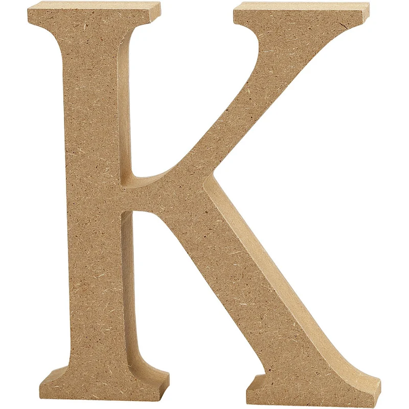 Buchstabe, K, H 8 cm, Dicke 1,5 cm, 1 Stk [HOB-56370]