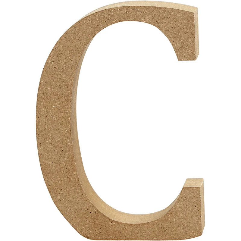 Buchstabe, C, H 8 cm, Dicke 1,5 cm, 1 Stk [HOB-56362]