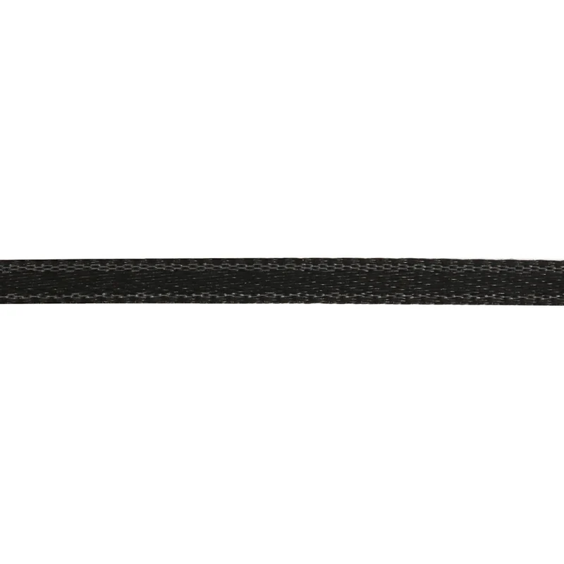 Satinband, B 3 mm, Schwarz, 15 m/ 1 Rolle [HOB-524502]