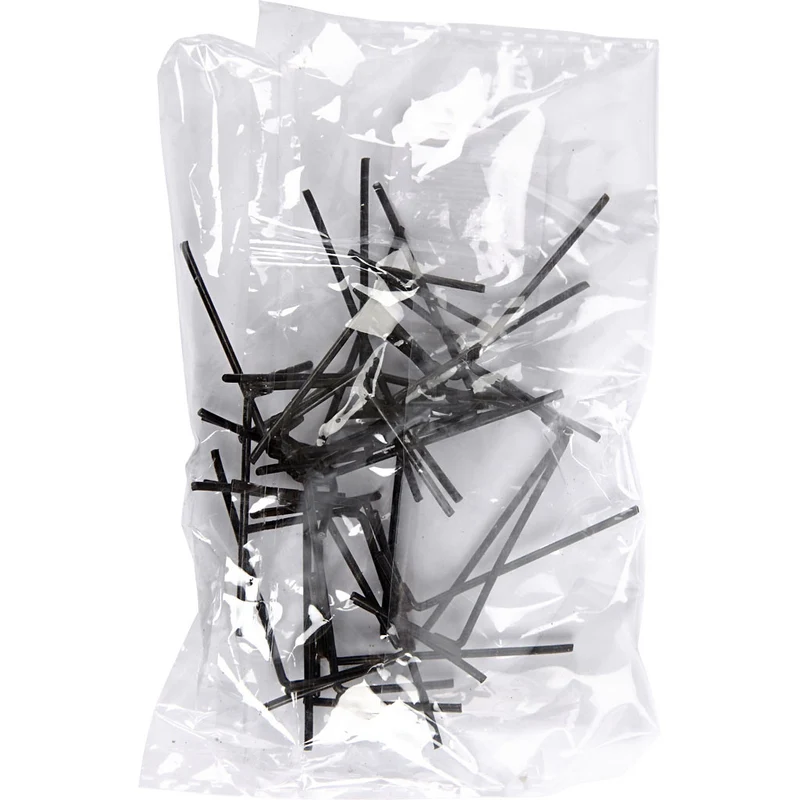 Hühnerfüße, H 5 cm, B 2 cm, Schwarz, 10 Paar/ 1 Pck [HOB-59363]
