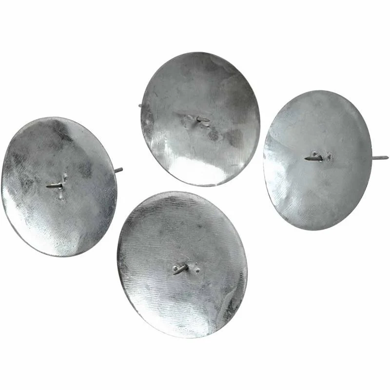 Adventskranz-Kerzenhalter, H 6 cm, D 7 cm, 4 Stk/ 1 Pck [HOB-593310]