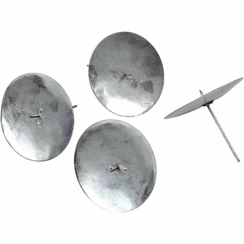 Adventskranz-Kerzenhalter, H 6 cm, D 7 cm, 4 Stk/ 1 Pck [HOB-593310]