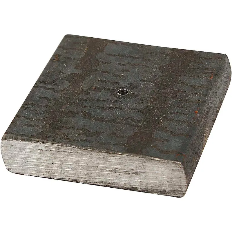 Standfuß, Größe 4x4x1 cm, Lochgröße 2 mm, 1 Stk [HOB-58030]
