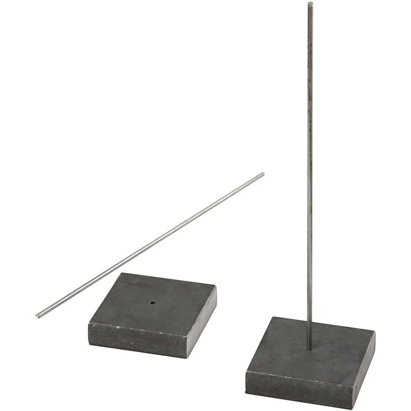 Standfuß, Größe 4x4x1 cm, Lochgröße 2 mm, 1 Stk [HOB-58030]