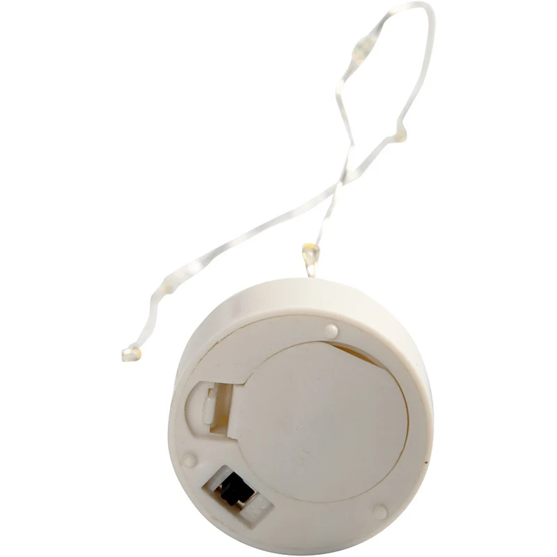 LED-Lichterkette, L 27 cm, Silber, 1 Stk [HOB-52355]