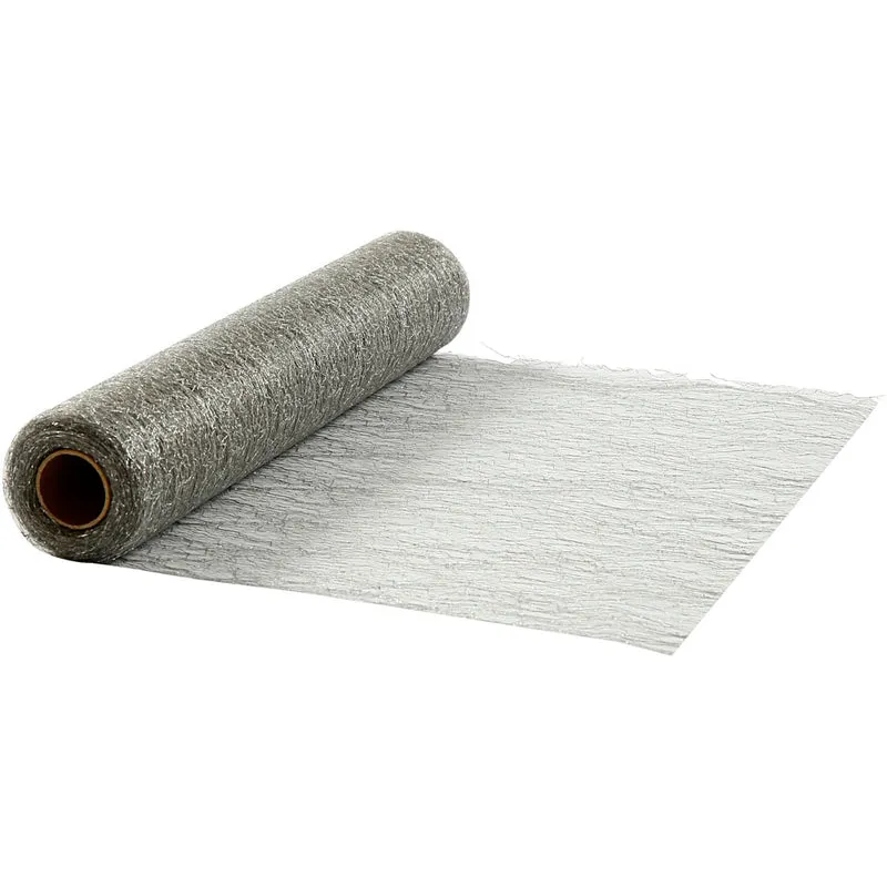 Tischläufer, B 30 cm, Silber, 10 m/ 1 Rolle [HOB-593018]