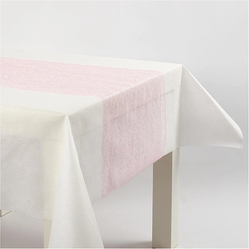 Tischläufer, B 30 cm, Rosa, 10 m/ 1 Rolle [HOB-593017]