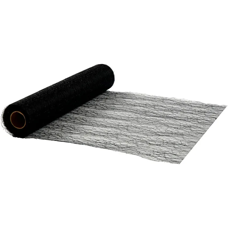 Tischläufer, B 30 cm, Schwarz, 10 m/ 1 Rolle [HOB-593002]