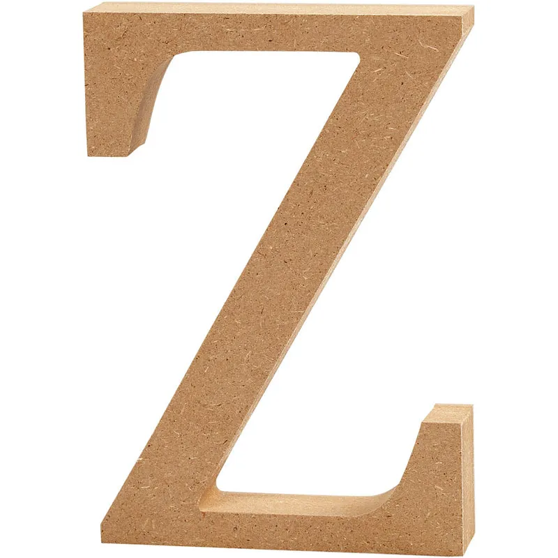 Buchstabe, Z, H 13 cm, Dicke 2 cm, 1 Stk [HOB-56335]