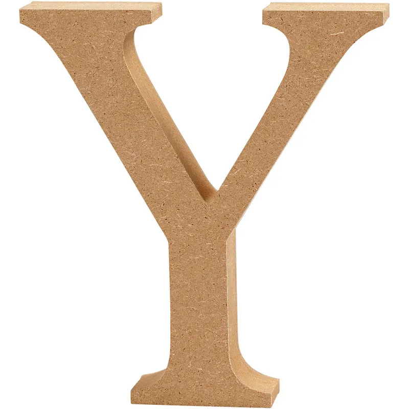 Buchstabe, Y, H 13 cm, Dicke 2 cm, 1 Stk [HOB-56334]