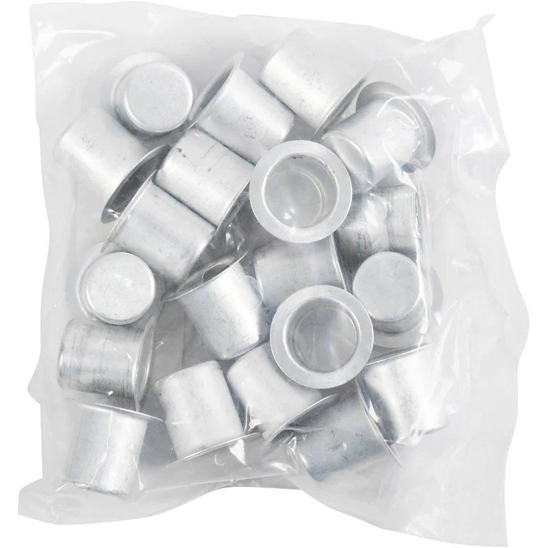 Kerzenmanchetten, H 15 mm, D 12 mm, 20 Stk/ 1 Pck [HOB-58017]