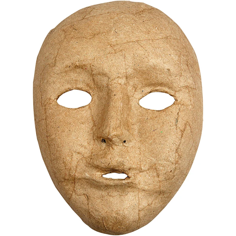 Maske, H 17,5 cm, B 12,5 cm, 1 Stk [HOB-592520]