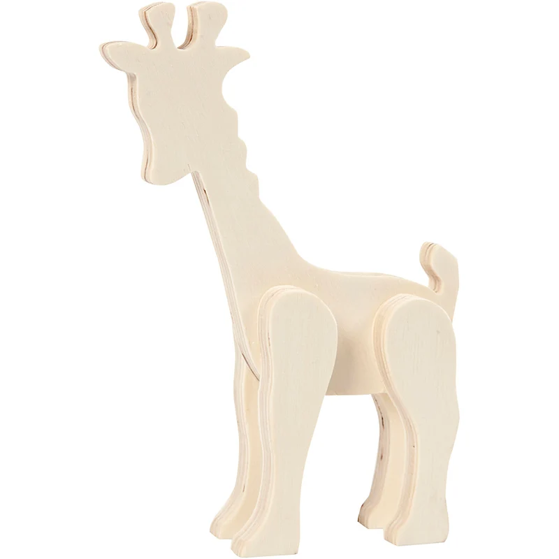 Tierfigur, Giraffe, H 19 cm, B 14 cm, 1 Stk [HOB-57915]