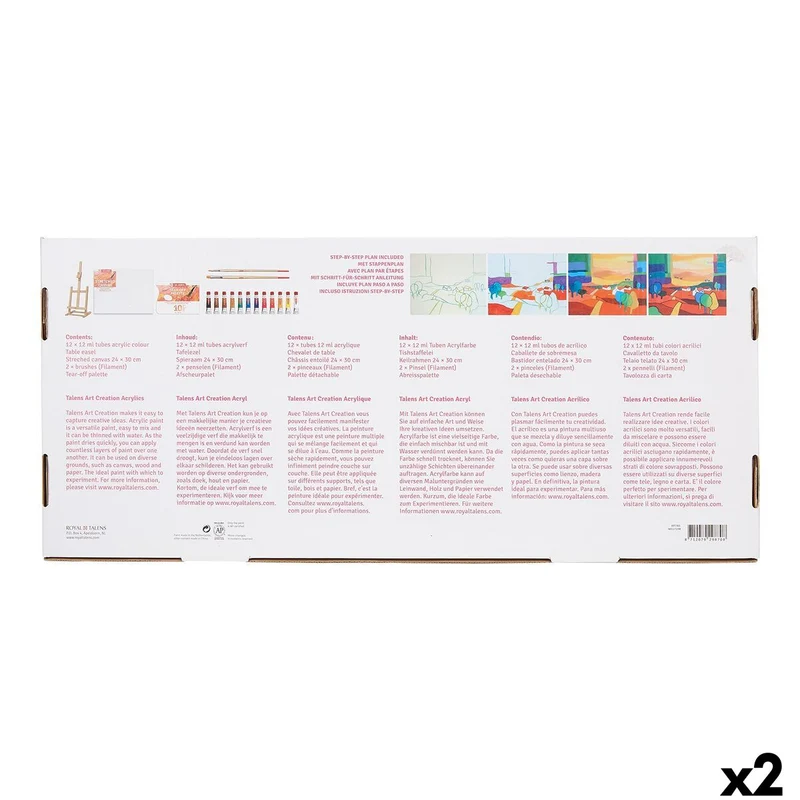 Acrylic Paint Set Talens Art Creation Combi
