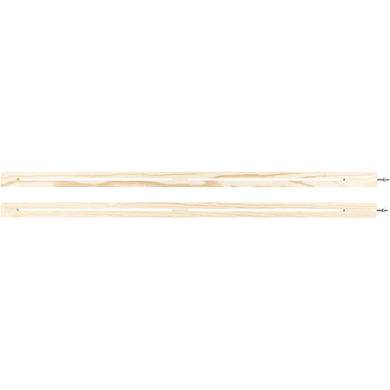 Leisten-Set für multifunktionalen Holzrahmen, L 120 cm, 2 Stk/ 1 Pck [HOB-57593]