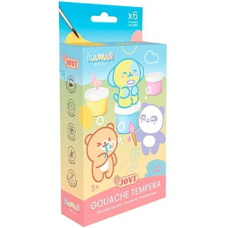 Tempera Jovi KAWAII Multicolour 35 ml