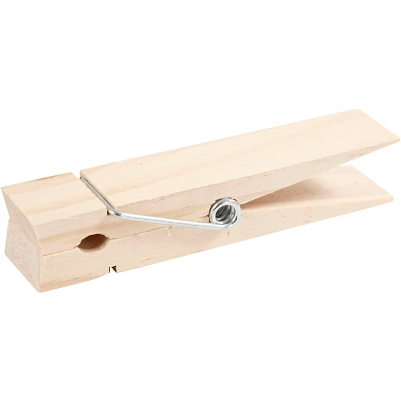 Holzklammer, L 15 cm, B 3,5 cm, 1 Stk [HOB-564560]