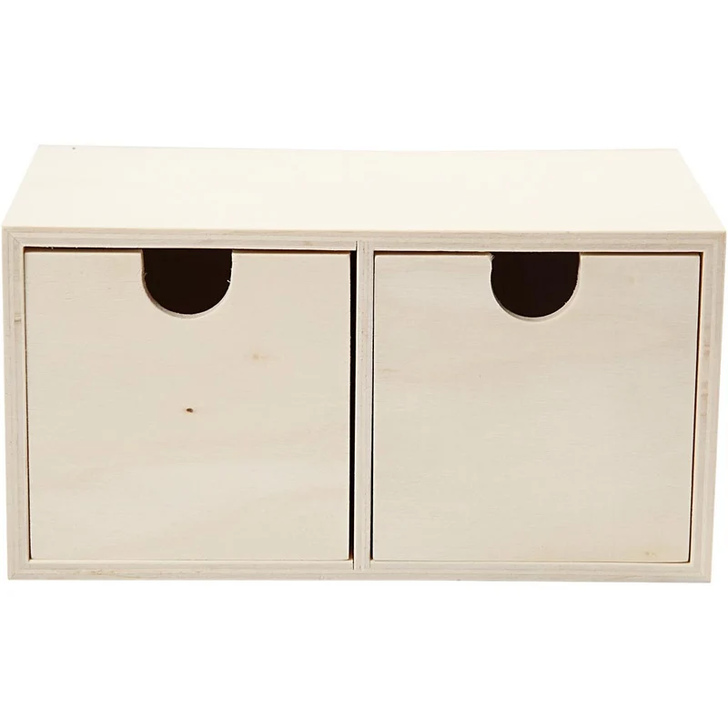 Schubladenbox, Größe 9,2x17,7 cm, 1 Stk [HOB-55765]