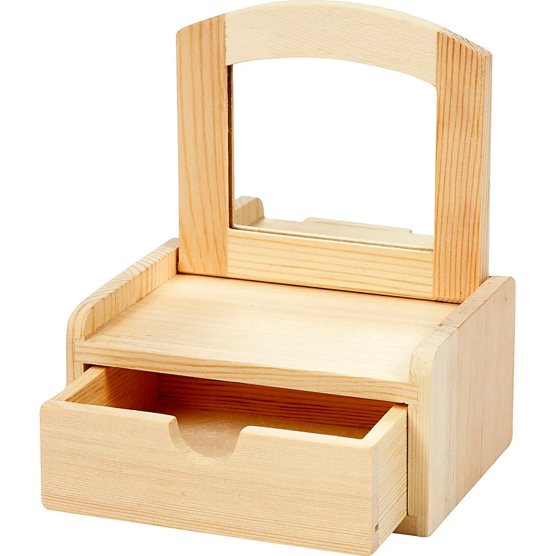 Spiegelkommode, Größe 12x10x6,5 cm, 1 Stk [HOB-57571]
