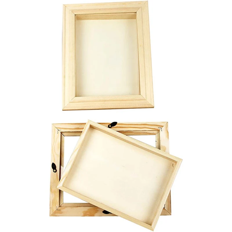 3D-Rahmen mit Glas, T 2,5 cm, Größe 18,2x23,2 cm, 1 Stk [HOB-575590]