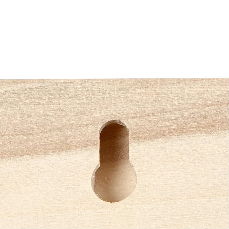 Holzschild, Größe 10x30 cm, Dicke 1 cm, 1 Stk [HOB-59224]