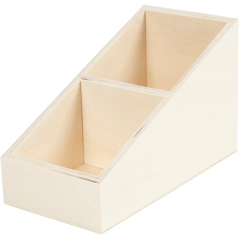 Aufbewahrungskiste, H 12 (4) cm, T 19,5 cm, B 10 cm, 1 Stk [HOB-56813]