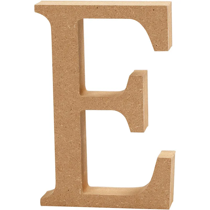 Buchstabe, E, H 13 cm, Dicke 2 cm, 1 Stk [HOB-56314]