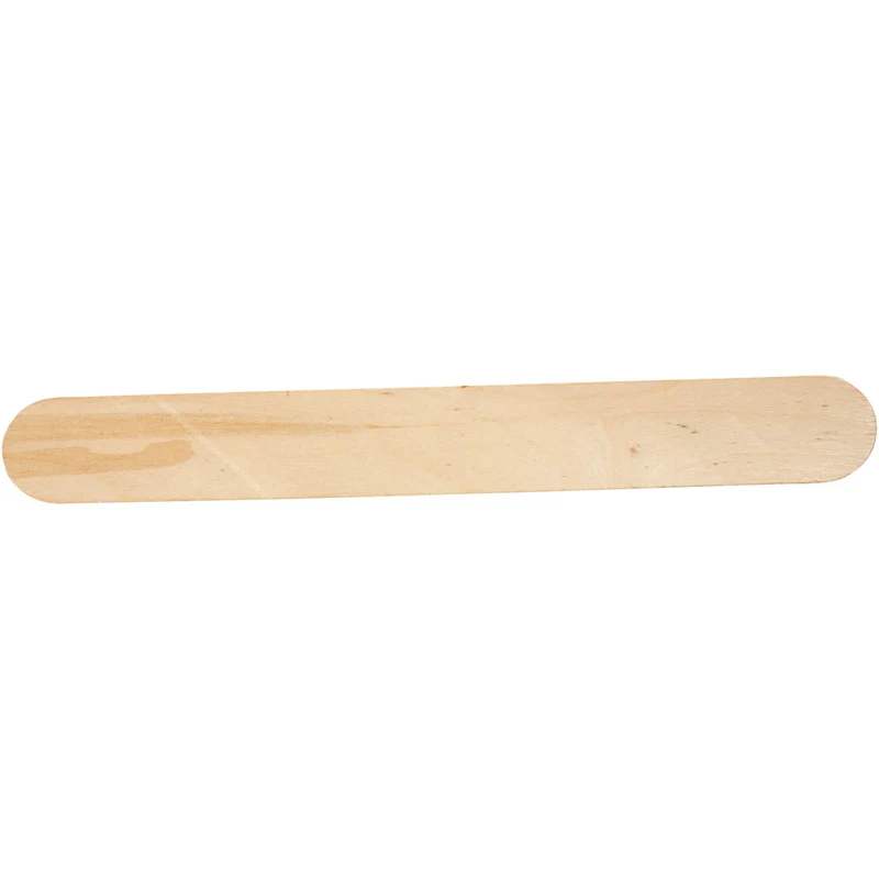 Eisstiele, L 20 cm, B 25 mm, Natur, 15 Stk/ 1 Pck [HOB-563061]
